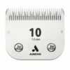Andis UltraEdge Blade 10 1/16In Cut 15 Andis UltraEdge Blade 10 1/16In Cut -pet store ad64071 ultraedge blade size 10 straight front 1 1500px