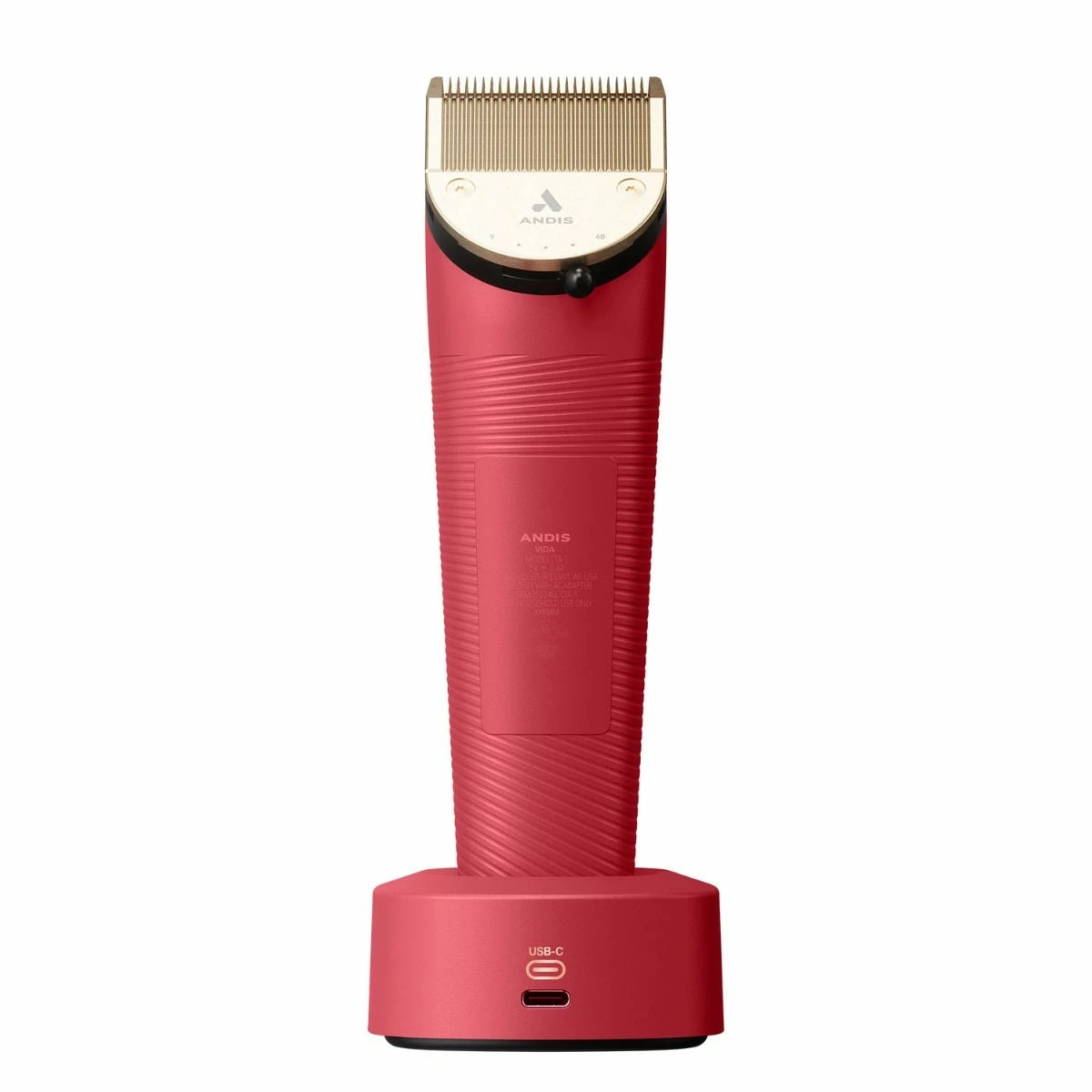 Andis Vida Adjustable Blade Clipper Raspberry 5 Andis Vida Adjustable Blade Clipper Raspberry - Image 5