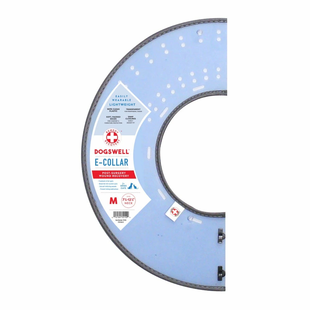 Remedy & Recovery Dogswell E-Collar - Medium - Asst Color 2 Remedy & Recovery Dogswell E-Collar - Medium - Asst Color - Image 2