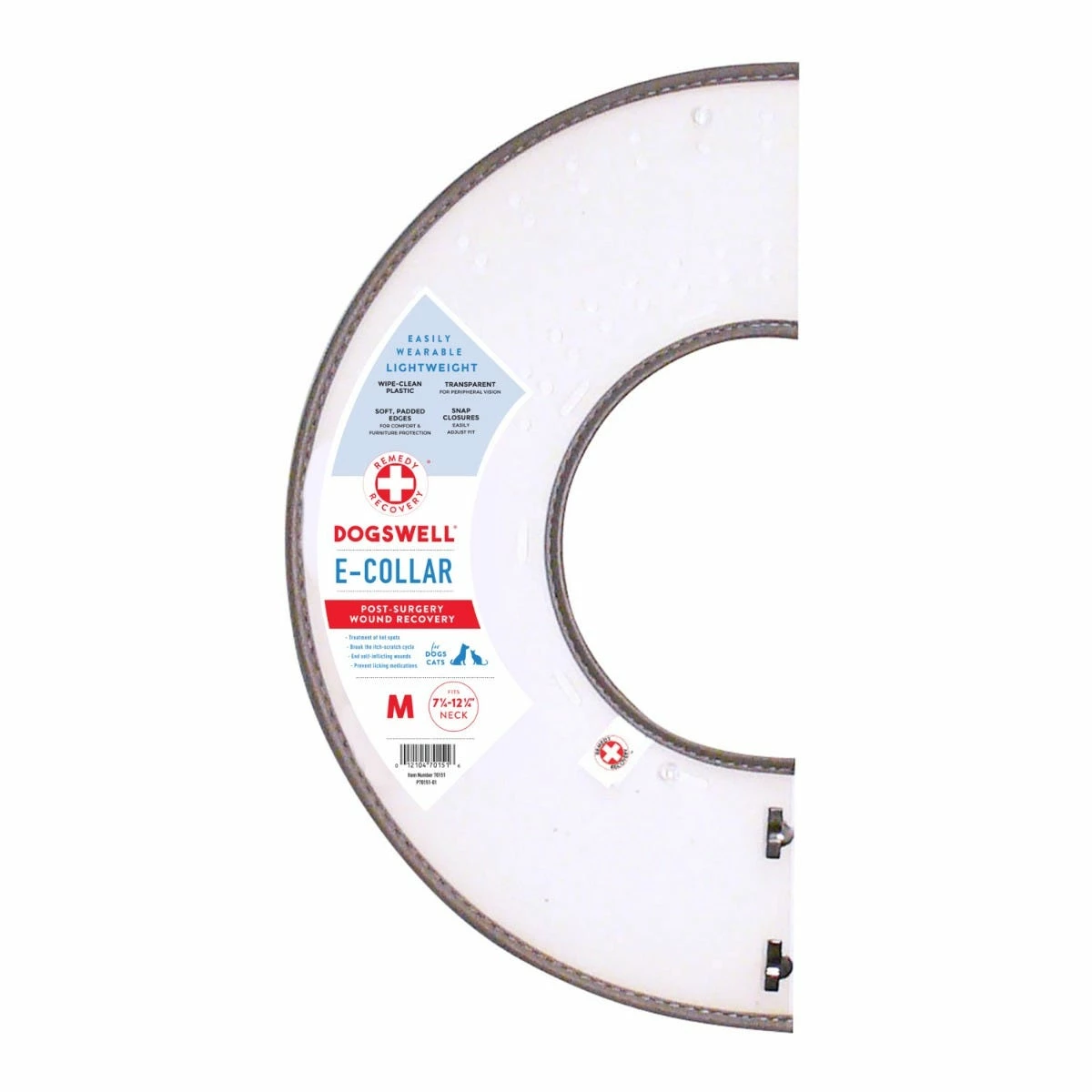 Remedy & Recovery Dogswell E-Collar - Medium - Asst Color 3 Remedy & Recovery Dogswell E-Collar - Medium - Asst Color - Image 3