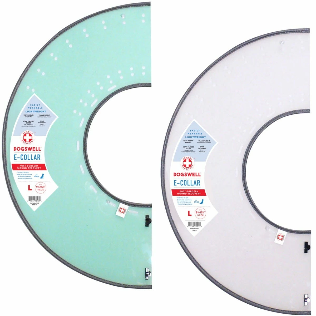 Remedy & Recovery Dogswell E-Collar- Large - Asst Color 1 Remedy & Recovery Dogswell E-Collar- Large - Asst Color