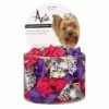 Aria Zoey Bows Canister, 48 Pc 6 Aria Zoey Bows Canister, 48 Pc -pet store dt5642 48 001