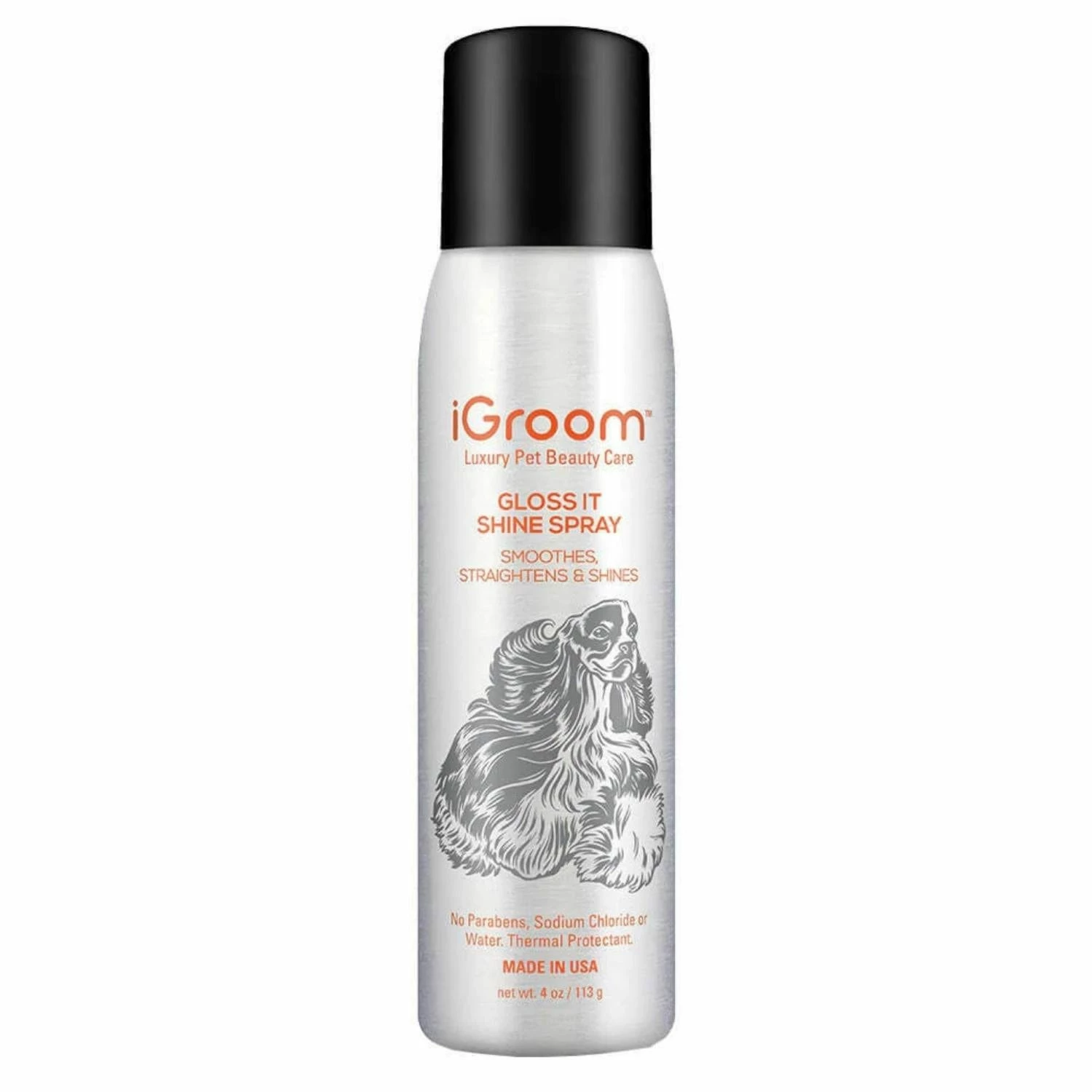 IGroom Gloss It Shine Spray Aerosol 1 IGroom Gloss It Shine Spray Aerosol
