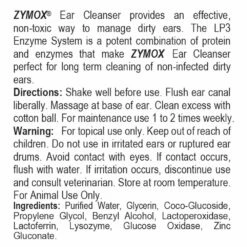 Zymox Ear Cleanser 4oz 3 Zymox Ear Cleanser 4oz -pet store rzec0400 0