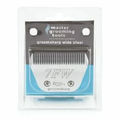 Master Grooming Tools GroomSharp Steel Wide Blades 7FW