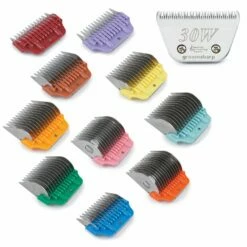 Master Grooming Tools #30 Blade And 10 Pc Attachment Combs Set