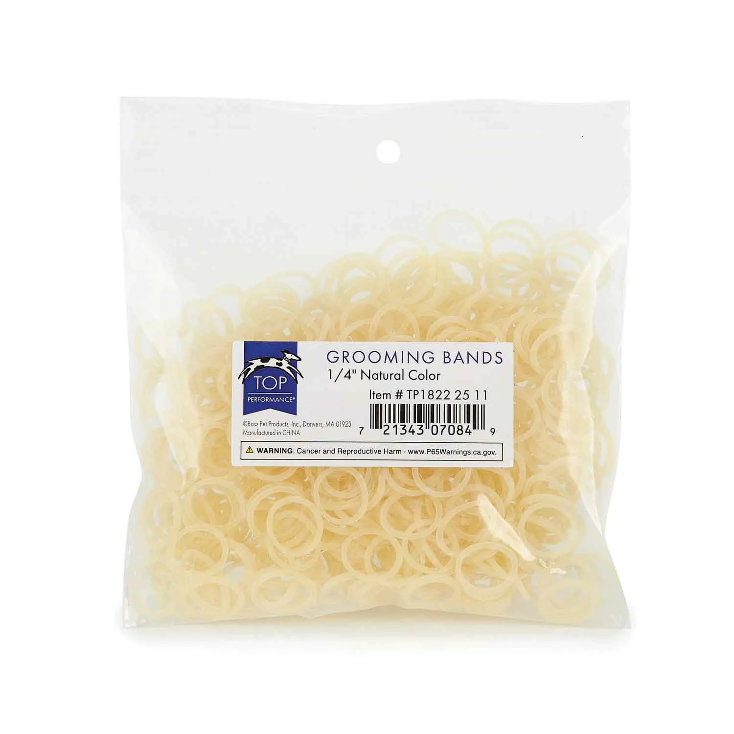 TP Grooming Bands 1/4in Natural Color 1 TP Grooming Bands 1/4in Natural Color