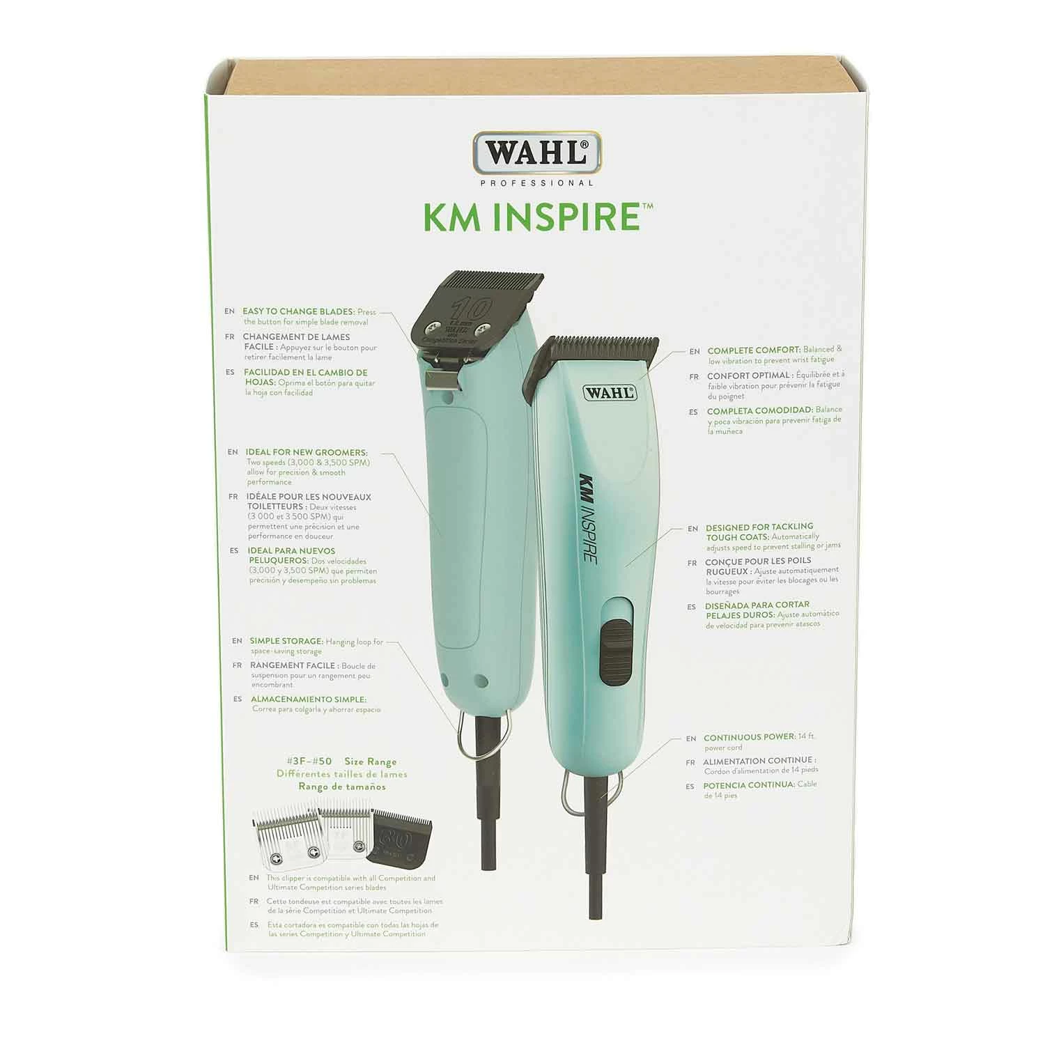 Wahl KM Inspire 2-Speed Corded Clipper 6 Wahl KM Inspire 2-Speed Corded Clipper - Image 6
