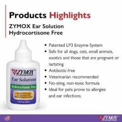 Zymox Ear Solution W/o HC 1.25oz 8 Zymox Ear Solution W/o HC 1.25oz -pet store z002 4