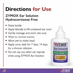 Zymox Ear Solution W/o HC 1.25oz 9 Zymox Ear Solution W/o HC 1.25oz -pet store z002 5